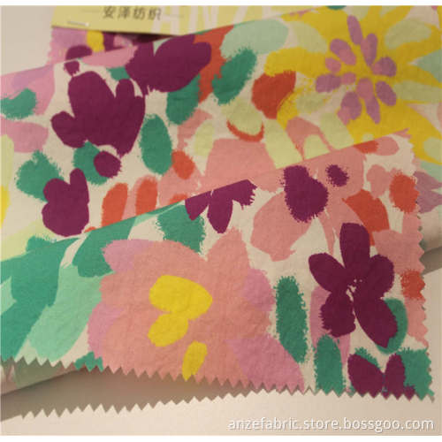 printed fabric 100%cotton poplin printed fabric for garment